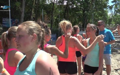 Strandkézilabda utánpótlás torna Balatonakarattyán