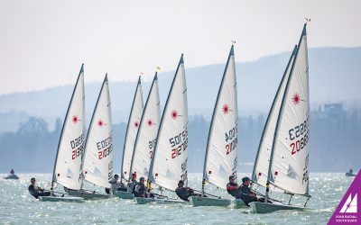 Megkezdődött Balatonföldváron a Laser Radial Ifjúsági Európa-bajnokság