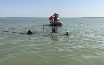 Zimányi András hosszában úszta végig a Balatont