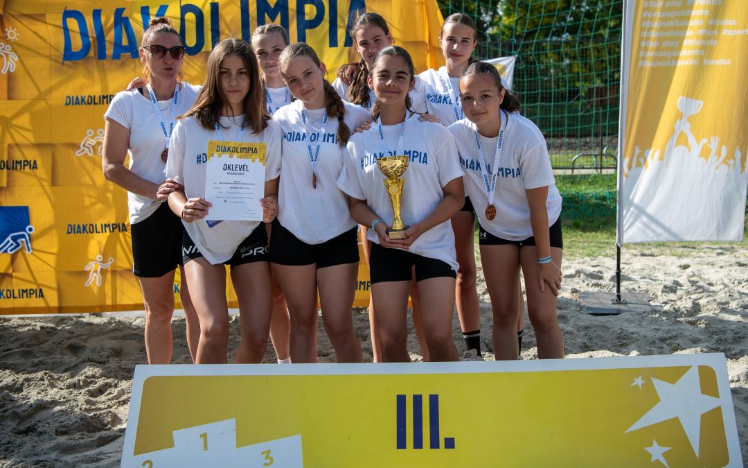 Diákolimpia® strandkézilabda fesztivál a Balatonnál